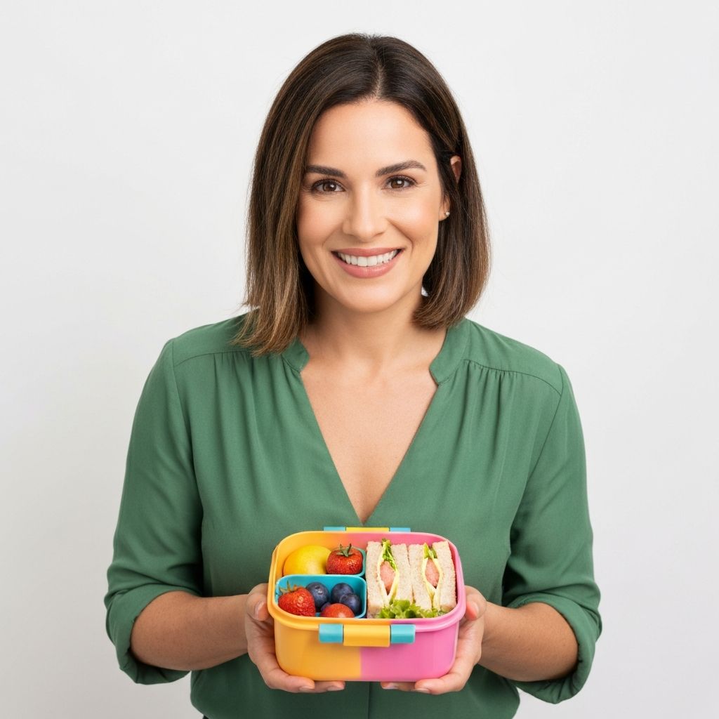 Eduarda, criadora da Lancheira Inteligente da Duda